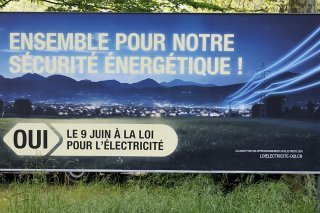 Le peuple suisse a accepté en juin dernier la loi sur l'électricité (archives). KEYSTONE/SALVATORE DI NOLFI